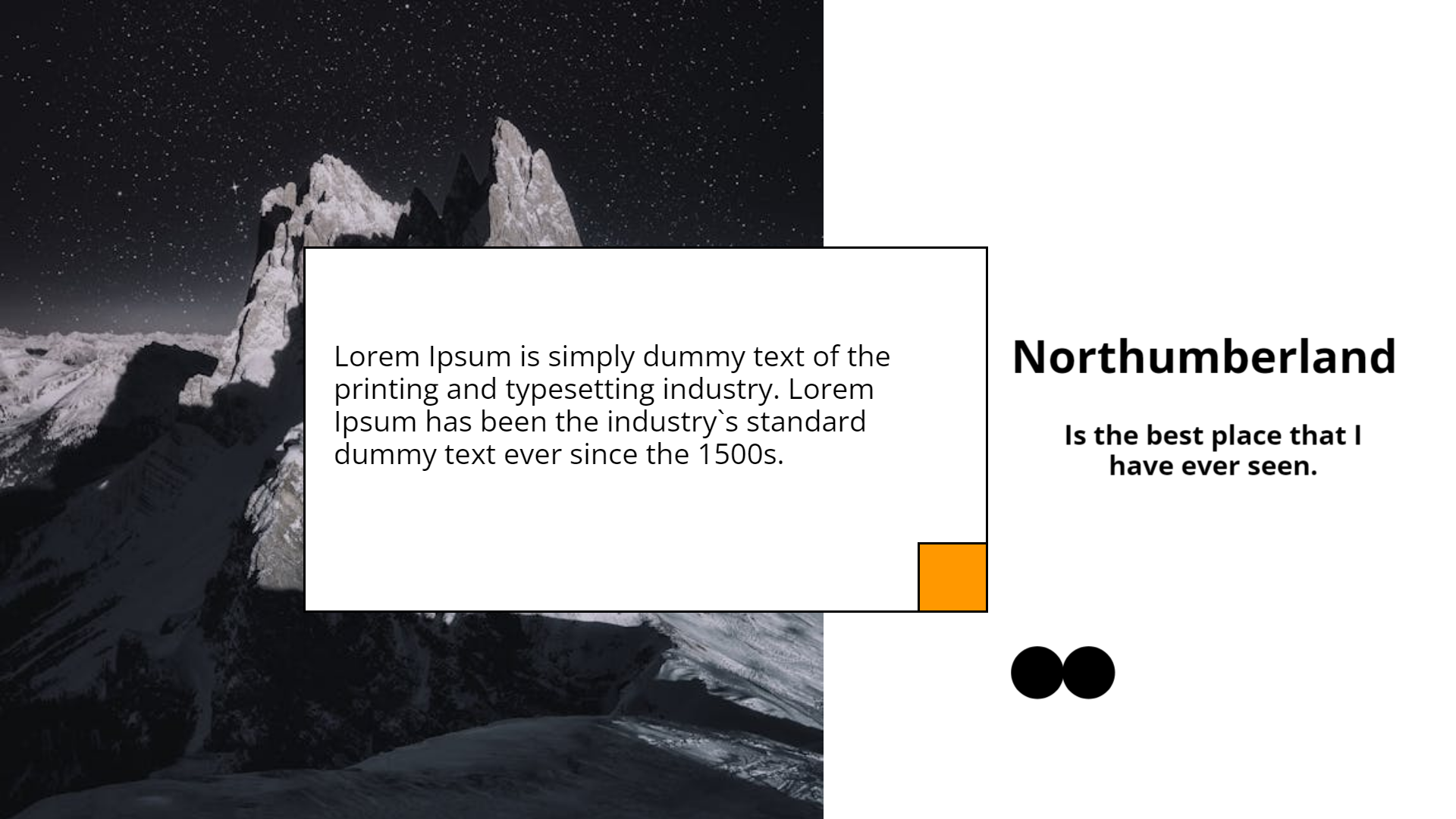 Featured_Content_Layout modern presentation template - professional slide design preview