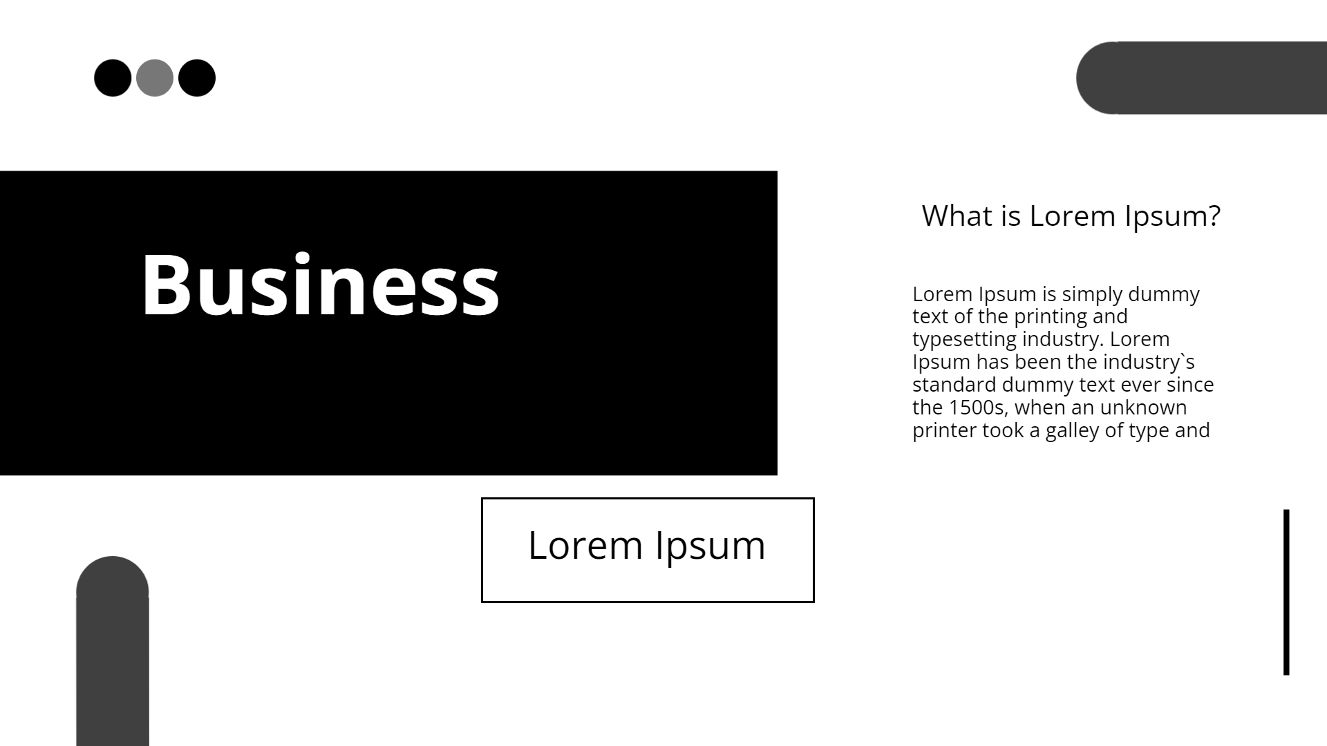 Question_Answer_Layout default presentation template - professional slide design preview